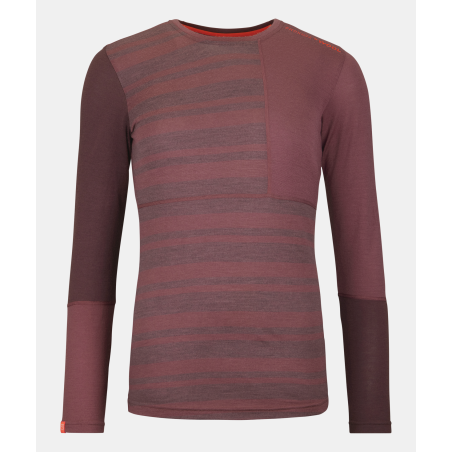 Ortovox - 185 Rock'N'Wool Long Sleeve W Mountain Rose, maglia a maniche lunghe donna